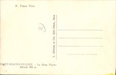 CPA St Martin Vesubie La Suisse Nicoise