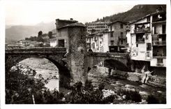 CPA SOSPEL vieux pont