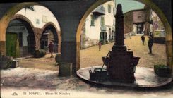 CPA SOSPEL place saint Nicolas