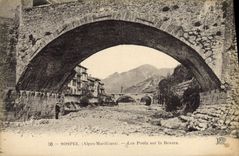 CPA SOSPEL les ponts sur la Bevera