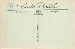 CPA LA TURBIE vue générale et vue sur Monaco