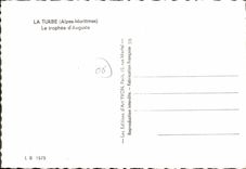CPSM LA TURBIE trophée d'Auguste