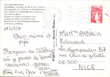 CPSM VALBERG vue générale châlets