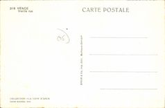 CPA VENCE vieille rue