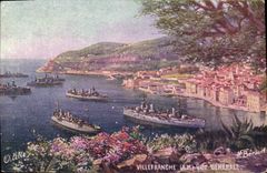 CPA VILLEFRANCHE-sur-MER vue générale