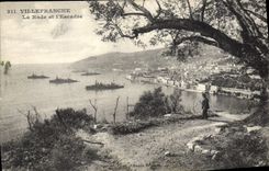 CPA VILLEFRANCHE-sur-MER la rade et l'escadre