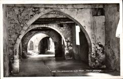 CPA VILLEFRANCHE-sur-MER vieux passage