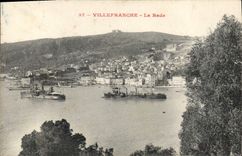 CPA VILLEFRANCHE-sur-MER la rade