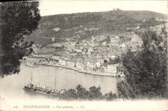 CPA VILLEFRANCHE-sur-MER vue générale