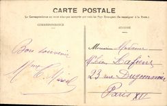 CPA VILLEFRANCHE-sur-MER une rue sombre