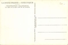 CPA VILLEFRANCHE-sur-MER la ville et la rade