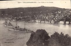 CPA VILLEFRANCHE-sur-MER la ville et la rade
