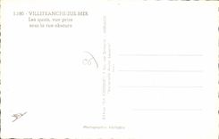 CPA VILLEFRANCHE-sur-MER les quais