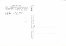 CPSM VILLEFRANCHE-sur-MER la rade vue générale terrain des sports