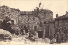 CPA EZE vieux quartier