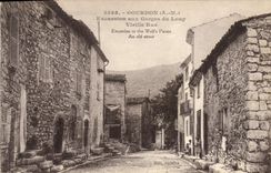 CPA GOURDON gorges du loup vieille rue