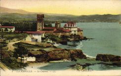 CPA LA NAPOULE le château