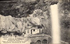CPA LES GORGES DU LOUP cascade de Courmes