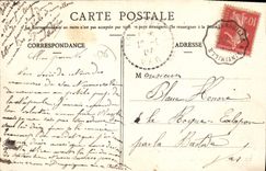 CPA ESTEREL corniche d'or château de la napoule