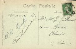 CPA ESTEREL corniche baie de Théoule