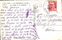 CPA LA NAPOULE le château la plage
