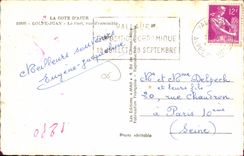 CPA GOLFE JUAN le port vue générale