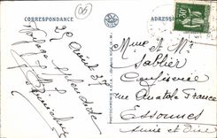 CPA GOLFE JUAN JUAN-les-PINS vue générale