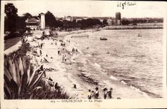 CPA GOLFE JUAN la plage