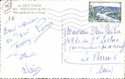 CPA GOLFE JUAN la plage