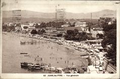 CPA JUAN-les-PINS vue générale