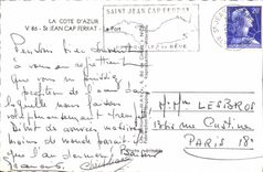 CPA SAINT-JEAN-CAP-FERRAT le port
