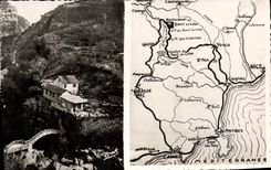 CPA LE SAUT DU LOUP plan de l'excursion