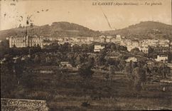 CPA LE CANNET vue générale