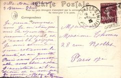 CPA LE CANNET vue générale