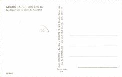 CPA AURON piste du Ciavalet