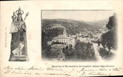 CPA LAGHET monastère madone