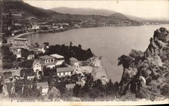 CPA ESTEREL corniche d'or THEOULE la NAPOULE