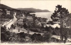 CPA ESTEREL corniche d'or