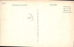 CPA cueillette des olives côte d'azur