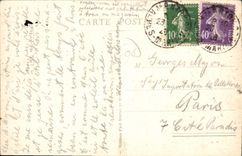 CPA grimaldi ventimiglia san luigi frontière France-Italie