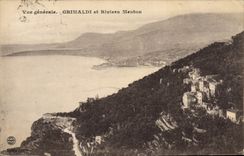 CPA GRIMALDI et riviera MENTON