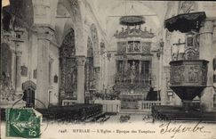 CPA UTELLE église Templiers