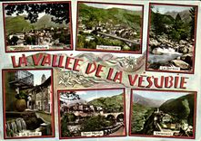CPSM ROQUEBILLIERE LANTOSQUE SAINT MARTIN VENANSON