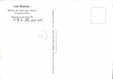 CPSM ROQUEFORT-les-PINS maison de repos Les Acacias