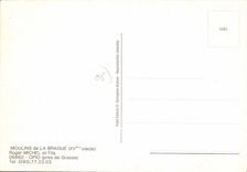 CPSM Moulins de la Brague OPIO moulin à huile Michel