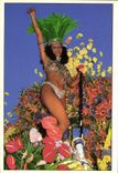 CPSM NICE bataille de fleurs