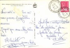 CPSM ROQUESTERON GRASSE pont de France