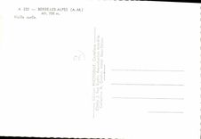 CPSM BERRE-les-ALPES vieille ruelle