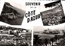 CPSM ESTEREL roches rouges GRASSE CANNES ST-RAPHAEL