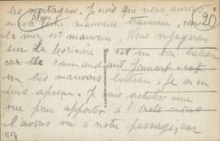 CPA ALGER départ du bateau Duc d'Aumale pour la France